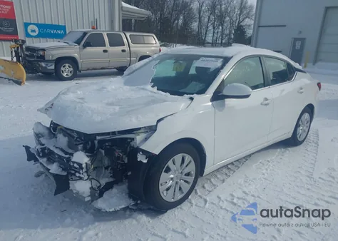 2022 Nissan Sentra S Xtronic Cvt из США, поврежденный, VIN 3N1AB8BV8NY278313